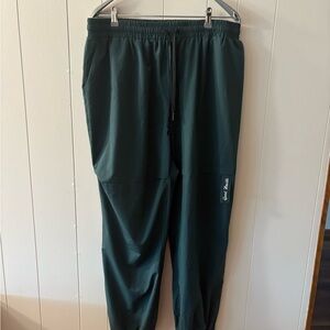 Good Health Forest Green Lightweight Tapered Legs Pants Scrubs Casual Men 3XL